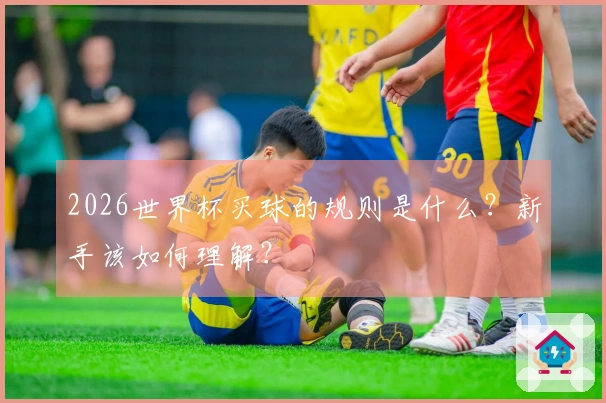 2026世界杯买球的规则是什么？新手该如何理解？